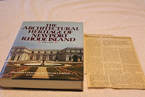 Stock image for Architectural Heritage Of Newport Rhode Island 1640-1915 for sale by Diamond Island Books