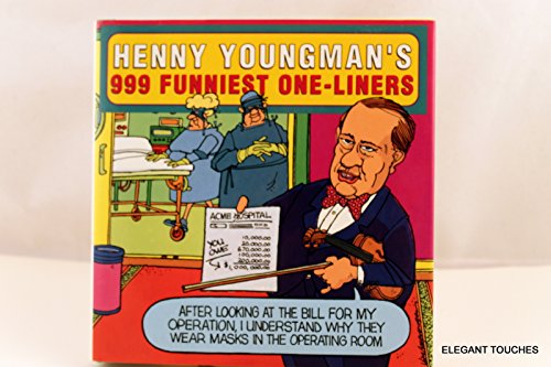 Stock image for Henny Youngman's Bar Jokes, Bar Bets and Bar Tricks for sale by Better World Books