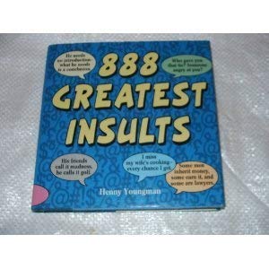 Imagen de archivo de 888 Greatest Insults a la venta por Library House Internet Sales