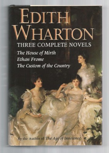 9780517118283: Edith Wharton: Three Complete Novels