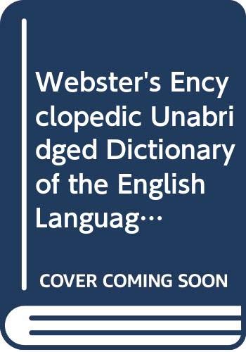 Imagen de archivo de Webster's Encyclopedic Unabridged Dictionary of the English Language: Deluxe Edition a la venta por ThriftBooks-Dallas