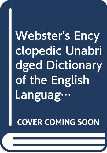 Stock image for Webster's Encyclopedic Unabridged Dictionary of the English Language for sale by Virginia Martin, aka bookwitch