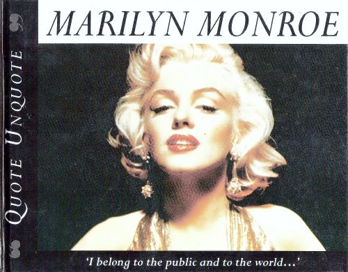 Beispielbild fr Marilyn Monroe zum Verkauf von Better World Books