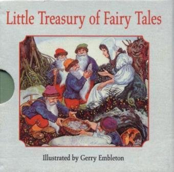 Imagen de archivo de Little Treasury Fairy Tales/Jack and the Beanstalk/Snow White and the Seven Dwarfs/Goldilocks and the Three Bears/Cinderella a la venta por HPB-Emerald