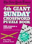 9780517123799: New York Times 4th Giant Sunday Crossword Puzzle Book (Spiral Bound)
