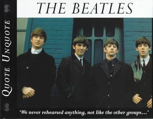 Beispielbild fr The Beatles (Quote/Unquote) zum Verkauf von medimops