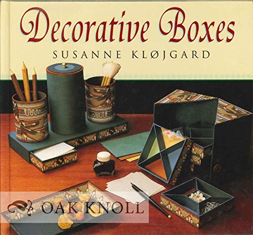 Beispielbild fr Decorative Boxes zum Verkauf von Better World Books