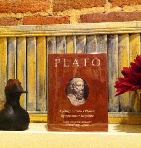Beispielbild fr Plato : Five Great Dialogues zum Verkauf von Better World Books