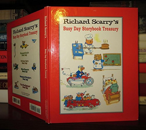 Beispielbild fr Richard Scarry's Busy Day Storybook Treasury zum Verkauf von GF Books, Inc.