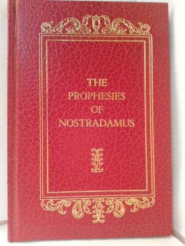 Stock image for The Prophesies Of Nostradamus for sale by HPB-Emerald