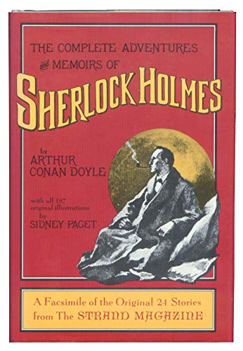 Stock image for The Complete Adventures and Memoirs of Sherlock Holmes: A Facsimile of the Original Strand Magazine Stories, 1891-1893 for sale by Wonder Book