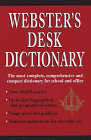 Stock image for Websters Desk Dictionary for sale by boyerbooks