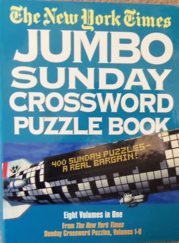 Beispielbild fr New York Times Jumbo Sunday Crossword Puzzle Book zum Verkauf von ThriftBooks-Dallas