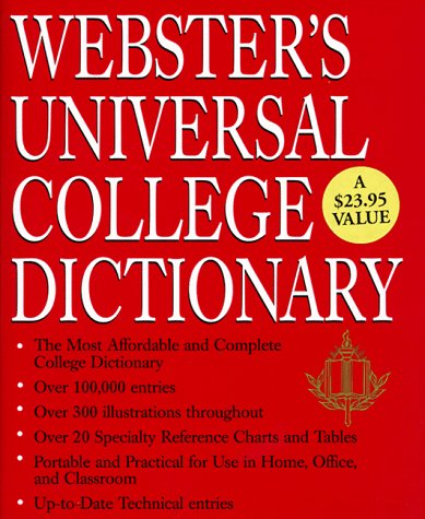 Beispielbild fr Webster's Universal College Dictionary [Premium] zum Verkauf von SecondSale