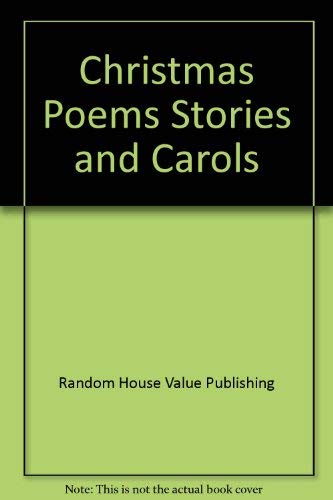 9780517190173: Christmas Poems, Stories & Carols