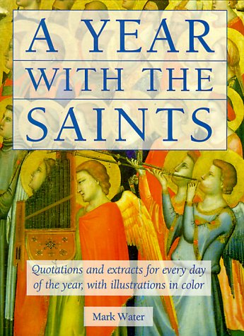9780517194508: A Year With the Saints