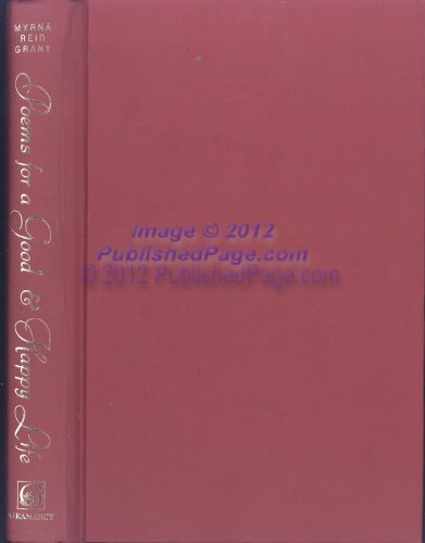 Beispielbild fr Poems for a Good & Happy Life zum Verkauf von ThriftBooks-Dallas