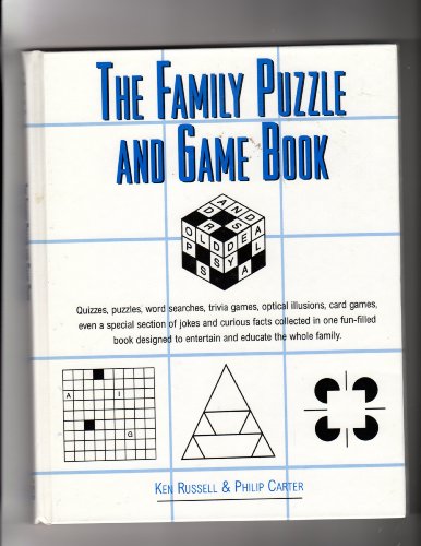 Family Puzzle and Game Book (9780517205693) by Russel, Ken; Cash, Philip