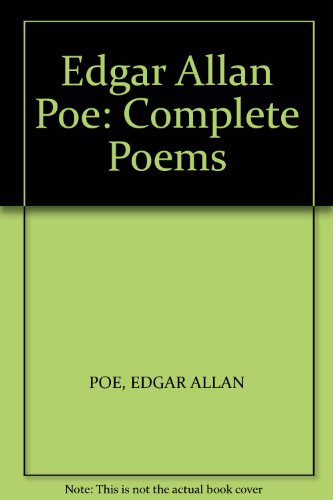 Beispielbild fr Edgar Allan Poe: Complete Poems zum Verkauf von ThriftBooks-Dallas