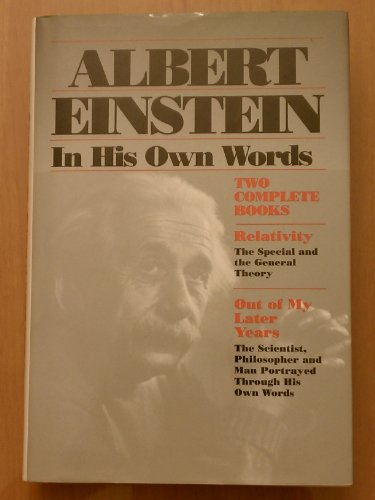 Beispielbild fr Albert Einstein in His Own Words zum Verkauf von Wonder Book