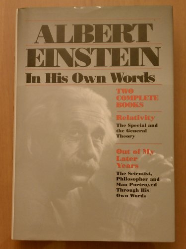 Imagen de archivo de Albert Einsten in His Own Words a la venta por Better World Books