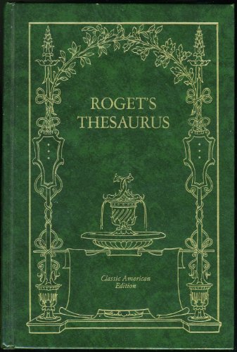 Imagen de archivo de Thesaurus of English Words and Phrases (Classic American Edition) a la venta por Half Price Books Inc.