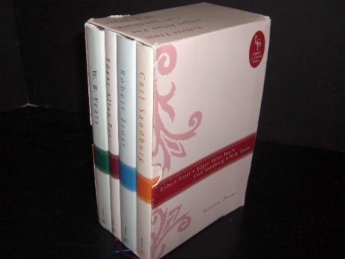 9780517215012: Robert Frost, Edger Allan Poe, Carl Sandburg, W.B. Yeats (The Library of Classic Poets, 4 Volumes)
