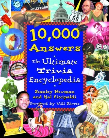 Beispielbild fr 10,000 Answers : The Ultimate Trivia Encyclopedia zum Verkauf von Better World Books