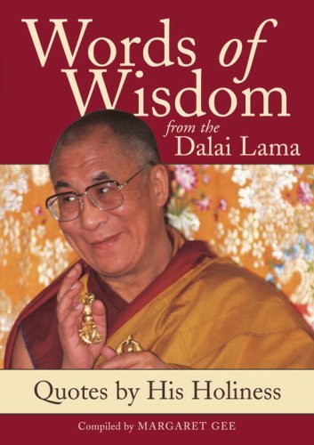 Beispielbild fr Words of Wisdom from the Dalai Lama: Quotes by His Holiness zum Verkauf von ThriftBooks-Dallas