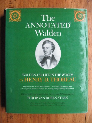 Beispielbild fr The Annotated Walden: Walden or Life in the Woods zum Verkauf von Better World Books