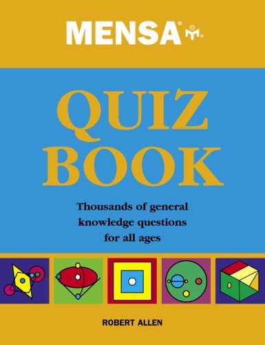 9780517226698: Mensa Quiz Book: Thousands Of General Knowledge Questions For All Ages