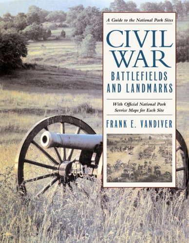 9780517228654: Civil War Battlefields and Landmarks: A Guide to the National Park Sites; With Official National Park Service Maps for Each Site