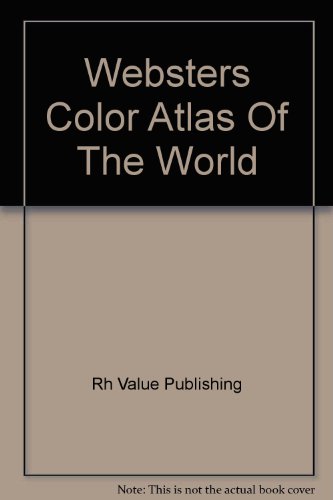 Beispielbild fr Webster Color Atlas of the World zum Verkauf von Better World Books