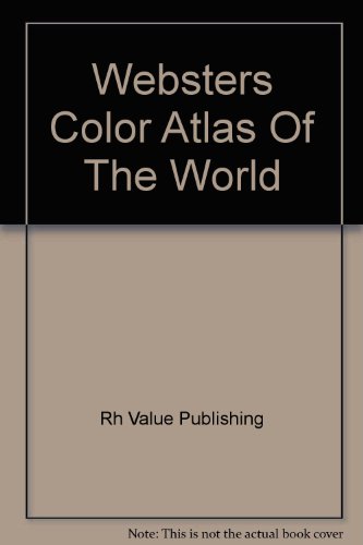 Stock image for Webster Color Atlas of the World for sale by Better World Books