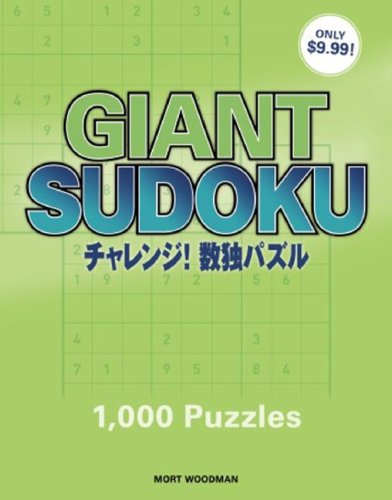 Stock image for GIANT SUDOKU: 1,000 Puzzles * for sale by L. Michael