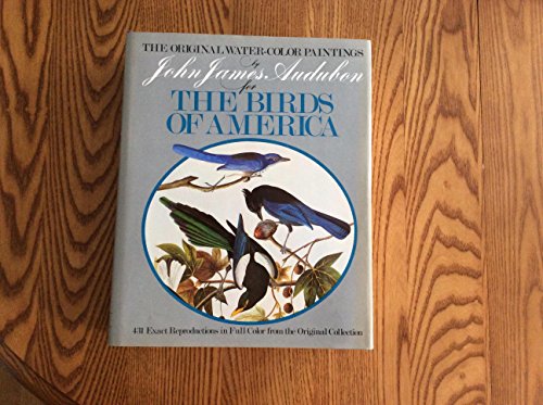 Stock image for The Original Water-Color Paintings by John James Audubon for The Birds Of America for sale by SAVERY BOOKS