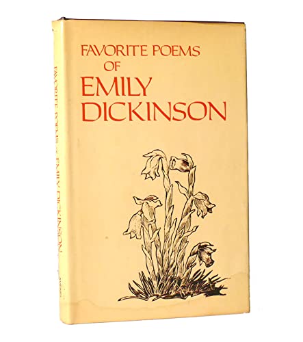 Imagen de archivo de Favorite Poems Of Emily Dickinson a la venta por Wonder Book