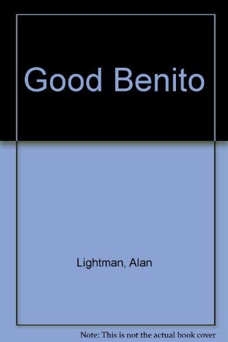 Stock image for GOOD BENITO for sale by JOHN LUTSCHAK BOOKS
