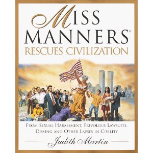 9780517281505: Miss Manners Rescues Civilization