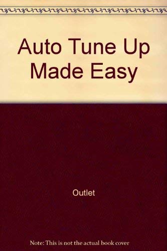 Beispielbild fr Auto Tune up Made Easy zum Verkauf von Better World Books