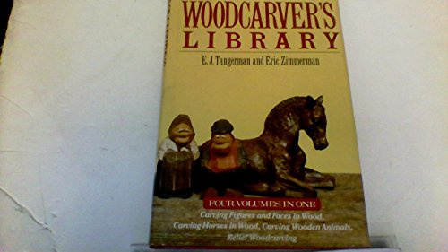 Imagen de archivo de Woodcarvers Library: 4 Volumes in 1 a la venta por ThriftBooks-Reno