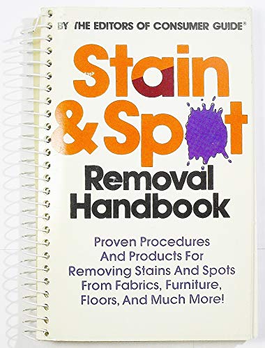 9780517316832: Stain and Spot Removal Handbook