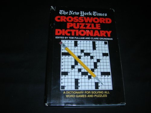 Stock image for New York Times Crossword Puzzle Dictionary for sale by Bayside Books
