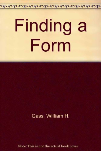 9780517330715: Finding a Form