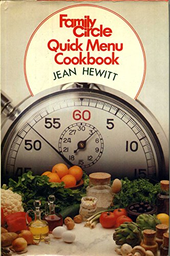 Beispielbild fr Family Circle Quick Menu Cookbook zum Verkauf von ThriftBooks-Dallas