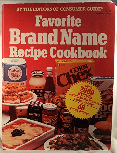 9780517346969: Favorite Brand Name Recipe Cookbook