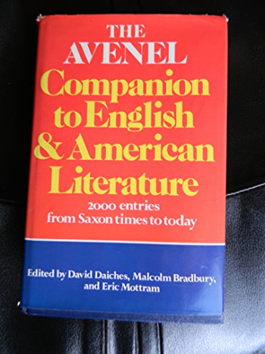 Stock image for The Avenel Companion to English and American Literature -- 2 Volumes in 1 -- 2000 Entries from Saxon Times to Today for sale by gigabooks