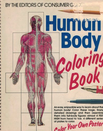 Human Body Coloring Book (9780517374887) by Editors Of Consumer Guide