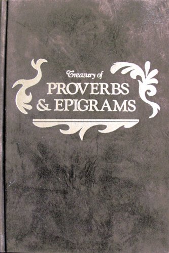 9780517381342: Treasury Of Proverbs & Epigrams