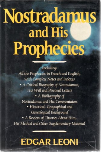 Imagen de archivo de Nostradamus and His Prophecies a la venta por Ken's Book Haven